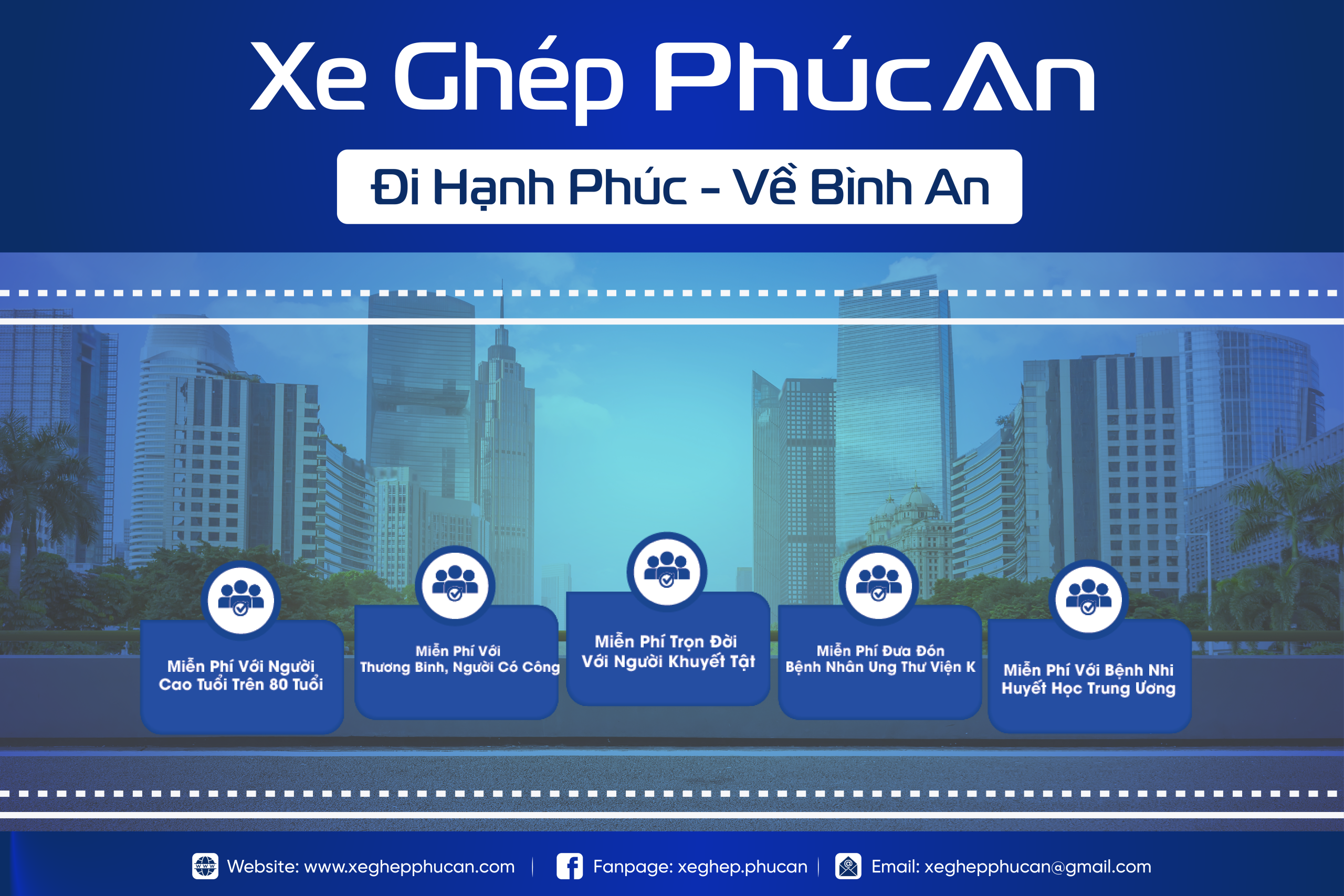 Xe ghép Phúc An - Tiên phong chuẩn hoá dịch vụ xe ghép 8 Xe ghép Phúc An - Tiên phong chuẩn hoá dịch vụ xe ghép